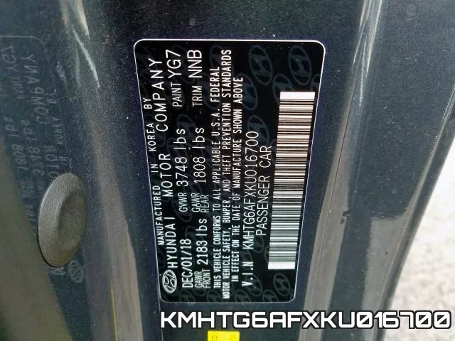 KMHTG6AFXKU016700