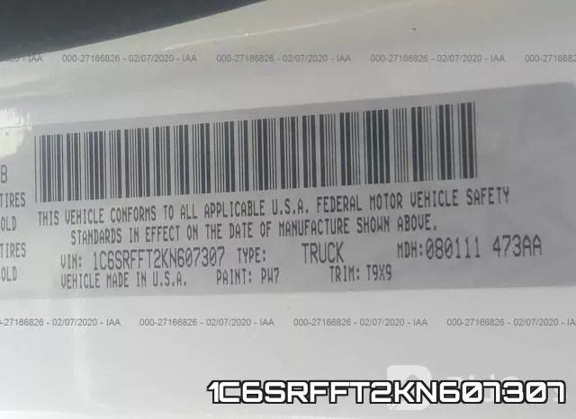 1C6SRFFT2KN607307