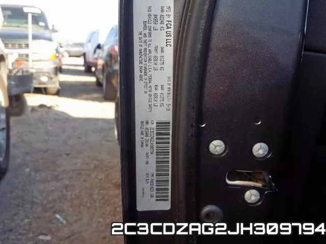 2C3CDZAG2JH309794