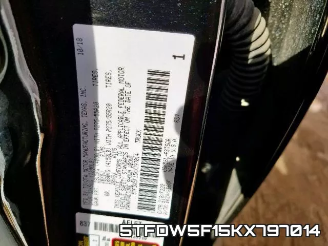 5TFDW5F15KX797014