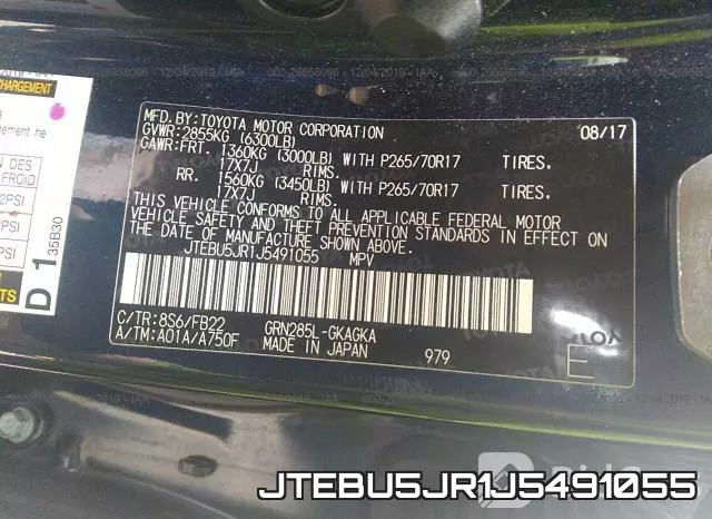 JTEBU5JR1J5491055
