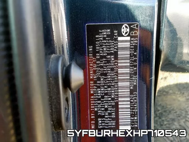 5YFBURHEXHP710543