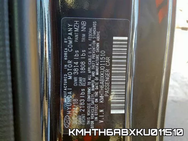 KMHTH6ABXKU011510