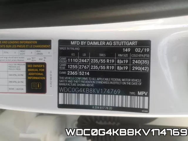 WDC0G4KB8KV174769