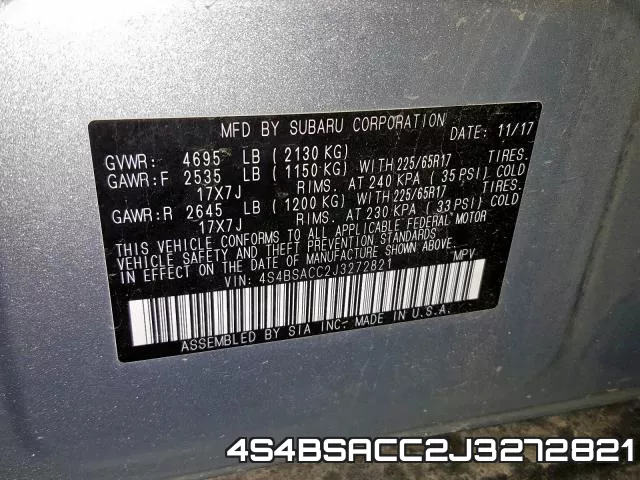 4S4BSACC2J3272821