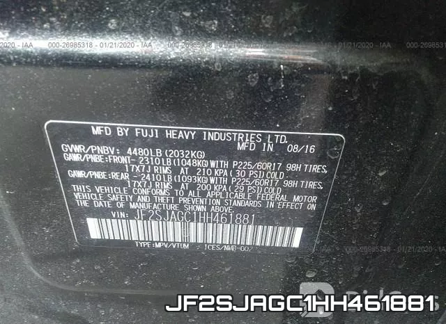 JF2SJAGC1HH461881