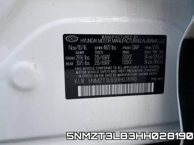 5NMZT3LB3HH028190
