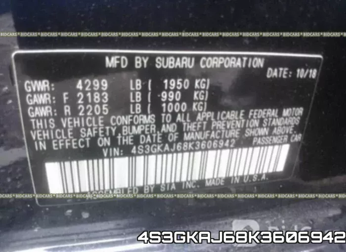 4S3GKAJ68K3606942