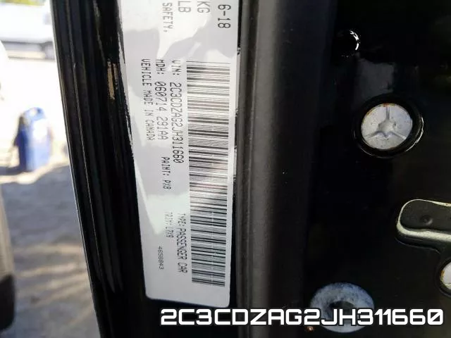 2C3CDZAG2JH311660