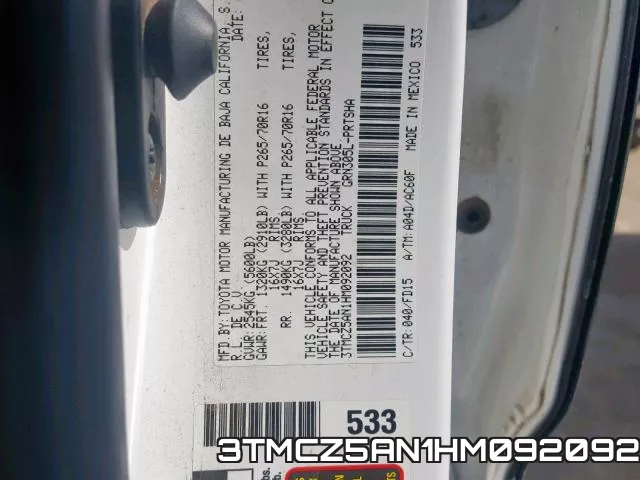 3TMCZ5AN1HM092092