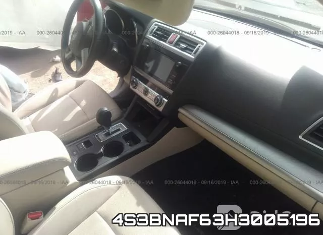 4S3BNAF63H3005196