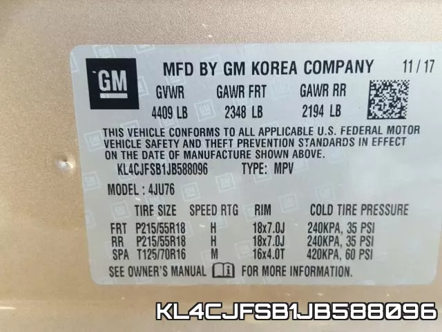 KL4CJFSB1JB588096