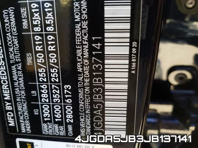 4JGDA5JB3JB137141