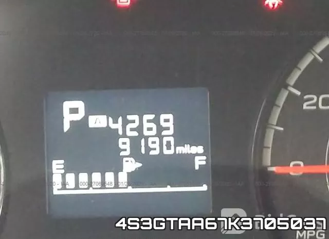 4S3GTAA67K3705037