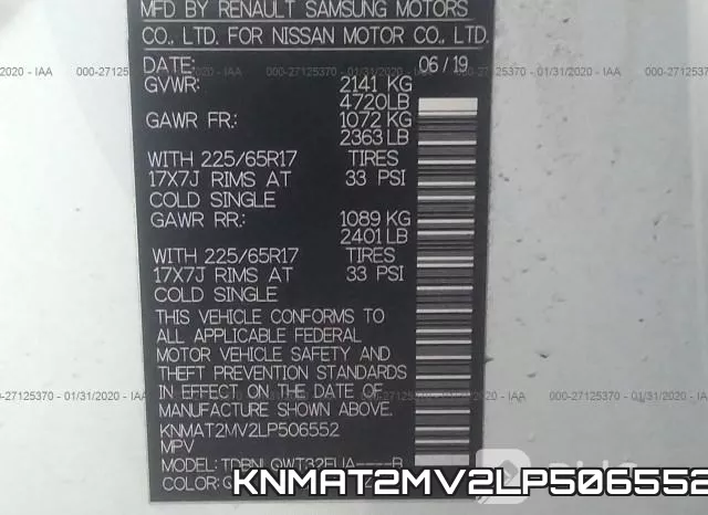 KNMAT2MV2LP506552