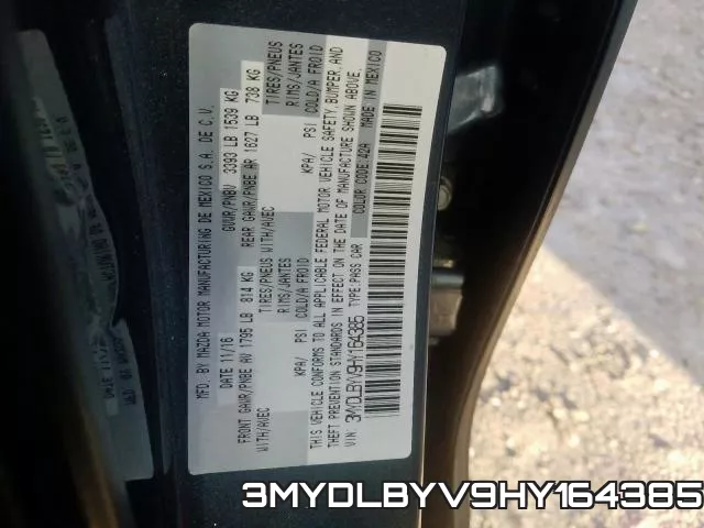 3MYDLBYV9HY164385