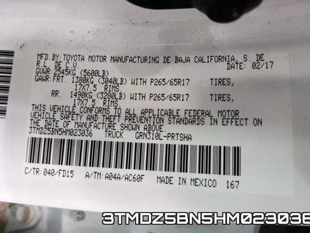 3TMDZ5BN5HM023036