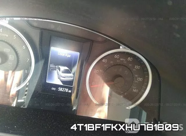 4T1BF1FKXHU781809