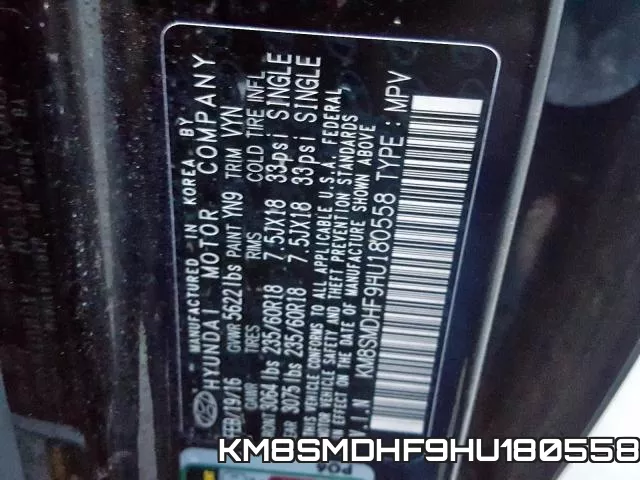 KM8SMDHF9HU180558