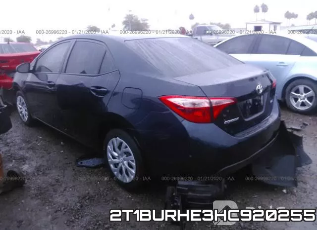 2T1BURHE3HC920255