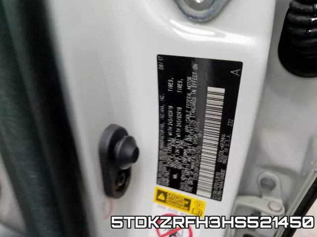 5TDKZRFH3HS521450