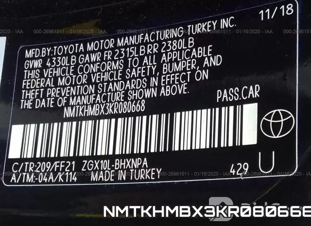 NMTKHMBX3KR080668