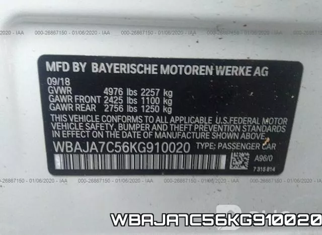 WBAJA7C56KG910020_9.webp