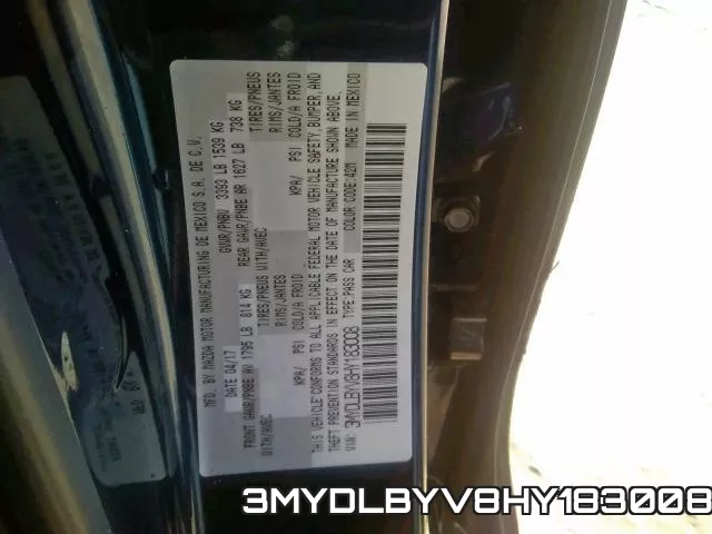 3MYDLBYV8HY183008