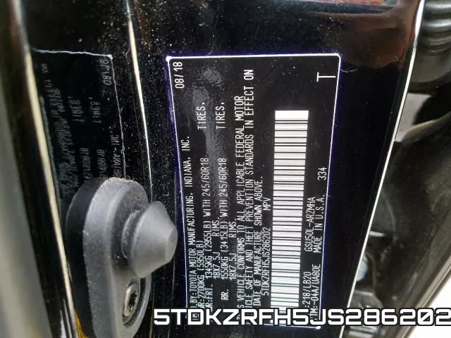 5TDKZRFH5JS286202