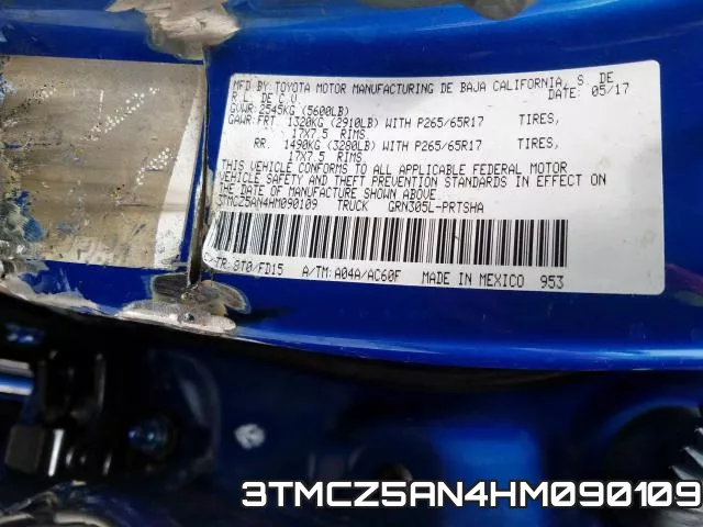 3TMCZ5AN4HM090109