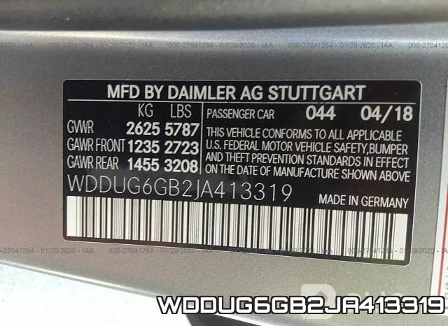 WDDUG6GB2JA413319