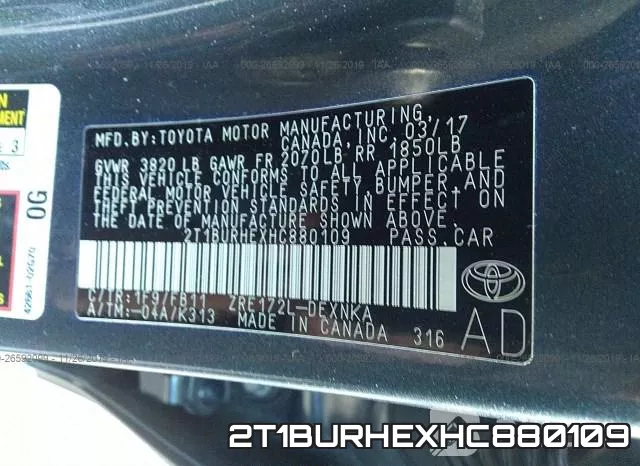 2T1BURHEXHC880109