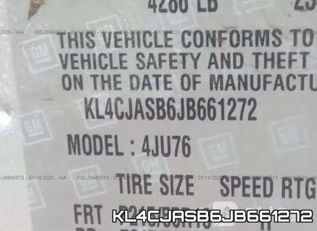 KL4CJASB6JB661272