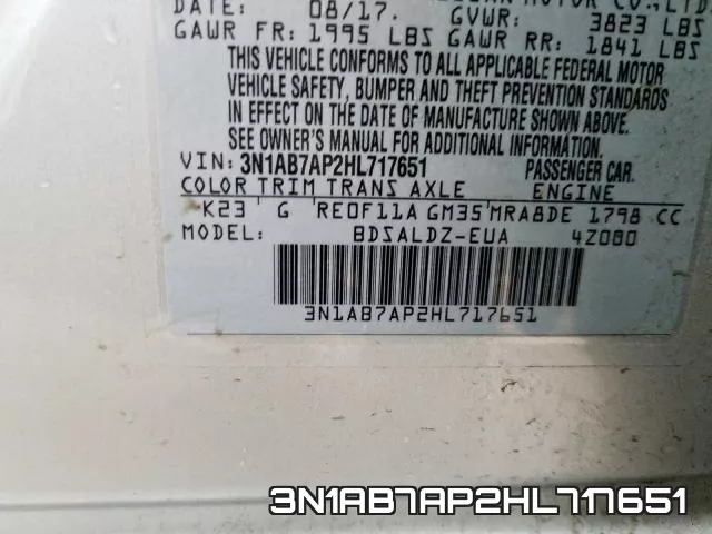 3N1AB7AP2HL717651