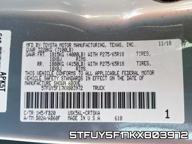 5TFUY5F17KX803972