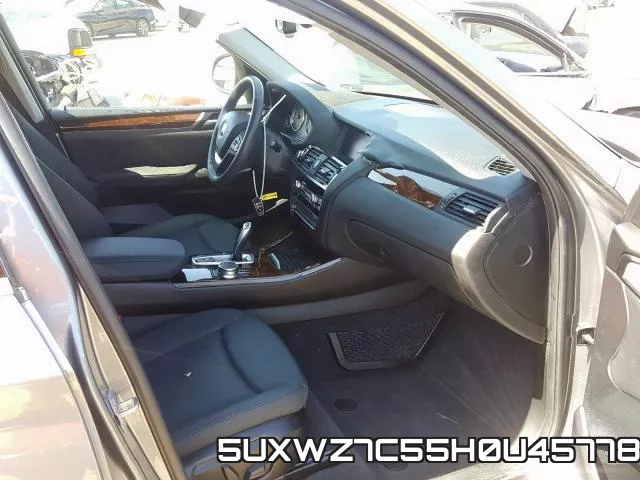 5UXWZ7C55H0U45778