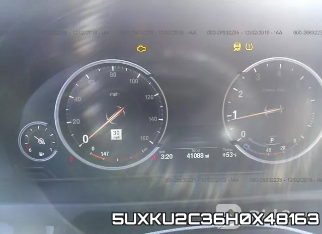 5UXKU2C36H0X48163