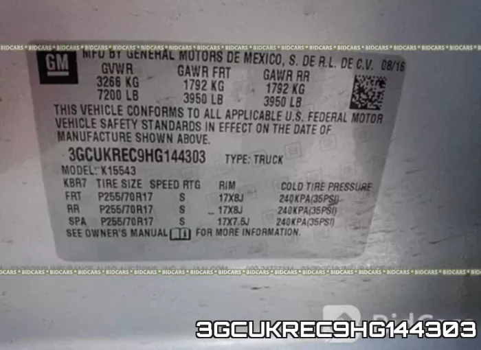 3GCUKREC9HG144303