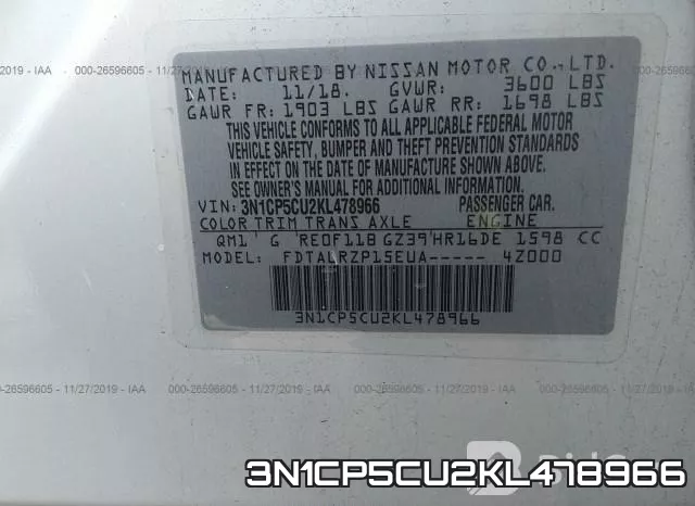 3N1CP5CU2KL478966