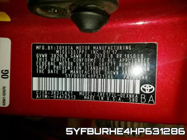 5YFBURHE4HP631286