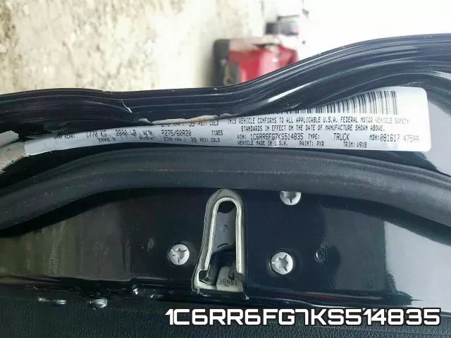 1C6RR6FG7KS514835