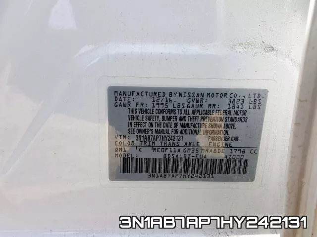 3N1AB7AP7HY242131