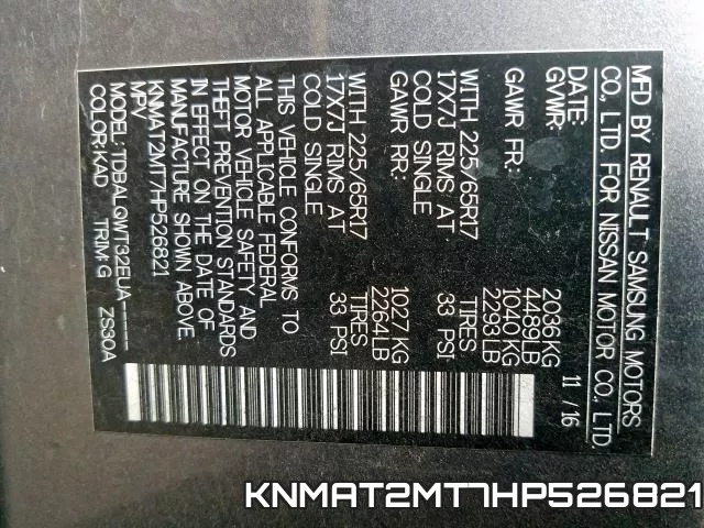 KNMAT2MT7HP526821