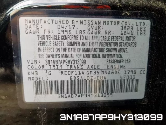 3N1AB7AP9HY313099