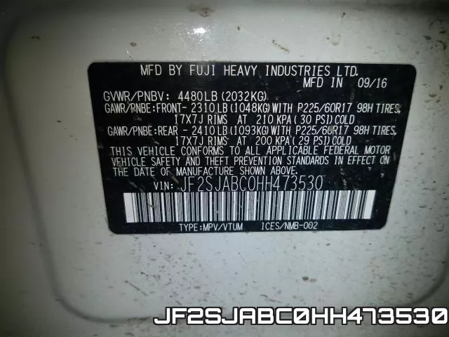 JF2SJABC0HH473530