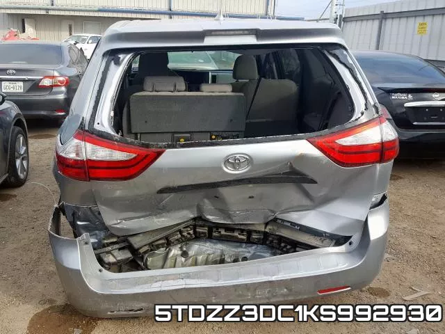 5TDZZ3DC1KS992930
