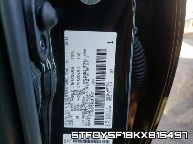 5TFDY5F18KX815497