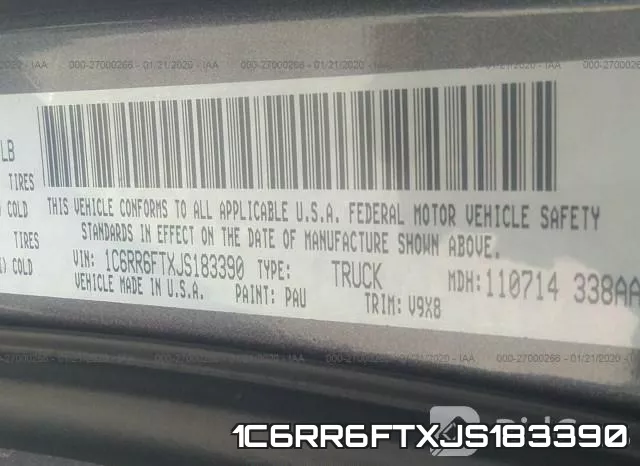 1C6RR6FTXJS183390