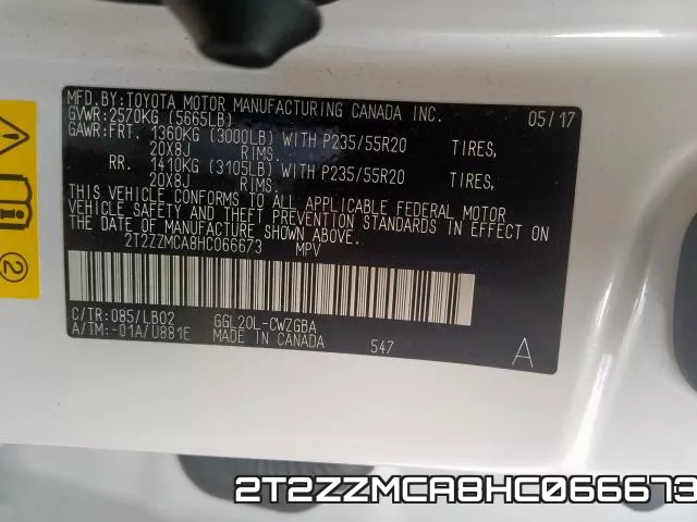 2T2ZZMCA8HC066673