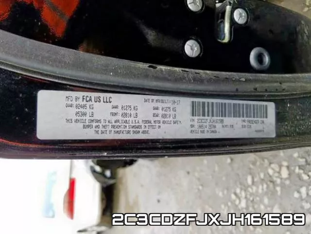 2C3CDZFJXJH161589